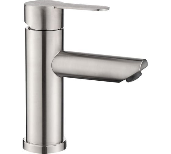 Изображение товара Смеситель для умывальника ARGOTECH SOLO, Ø35, нержавеющая сталь 44832