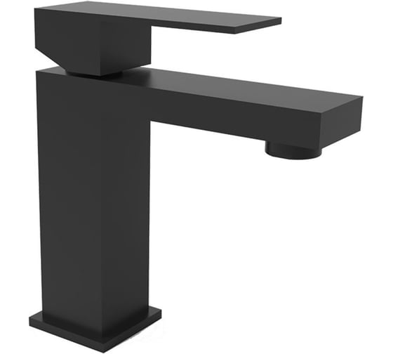 Изображение товара Смеситель для умывальника ARGOTECH HARD, Ø35, нержавеющая сталь, чёрный 44857