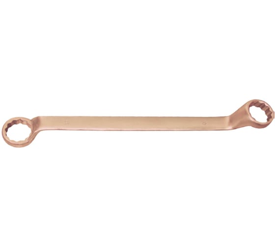 Изображение товара Ключ накидной коленчатый двусторонний искробезопасный X-Spark 151-2224 Be-Cu 151B2224