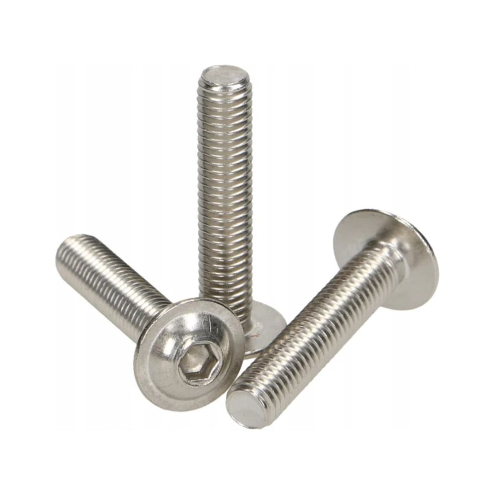 Изображение товара Винт с полукруглой головкой Море-Метизов М6 x 18 мм 200 шт Изображение товара Винт с полукруглой головкой Море-Метизов М6 x 18 мм 200 шт