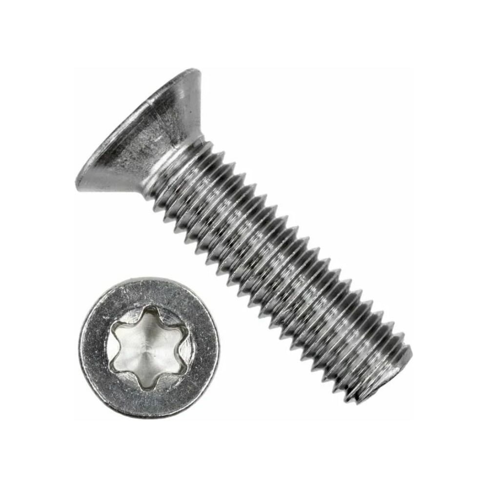 Изображение товара Винт с потайной головкой Море-Метизов TORX М8x16 200 шт