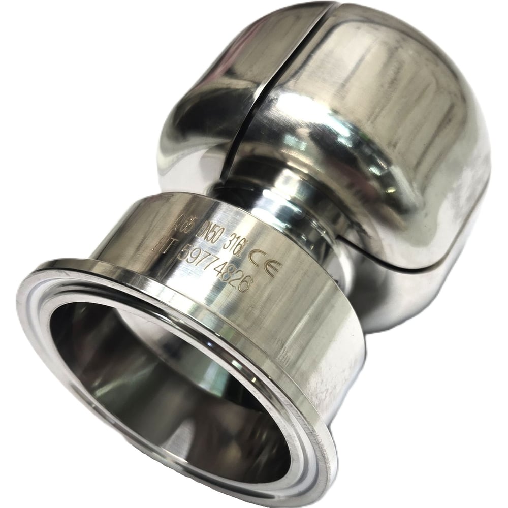 Изображение товара Головка моющая эллипсоидная ТПК Московия 316L DN50