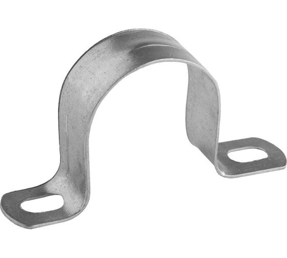 Изображение товара Металлические скобы для крепления металлорукава СВЕТОЗАР d=25 мм, 50 шт. 60212-20-50