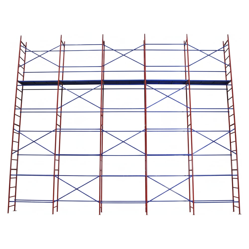 Изображение товара Строительные леса ЛРСП 20 Флагман 8х8 с настилом для высотных работ