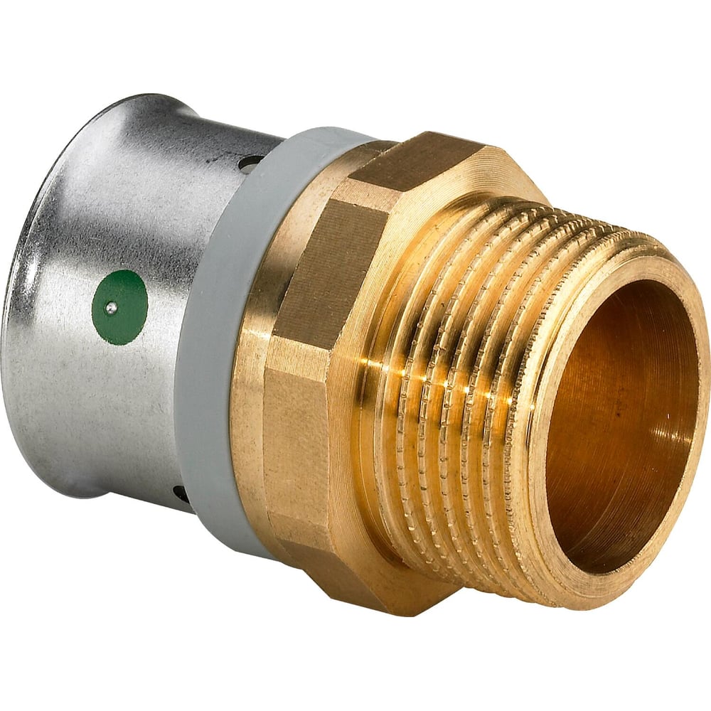 Изображение товара Муфта пресс Viega Pexfit Pro ф16-3/4нар. бронза надежное соединение