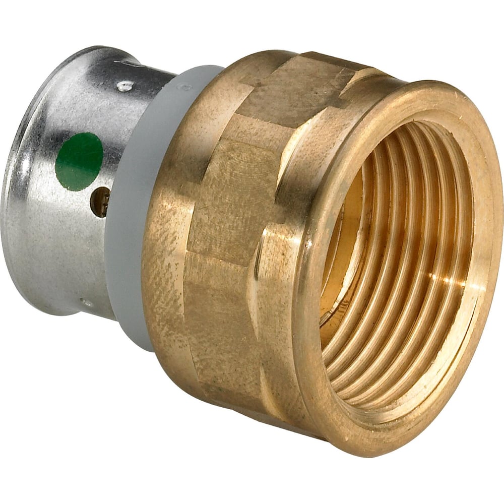 Изображение товара Муфта пресс Viega Pexfit Pro ф20-1/2 бронза для водопровода