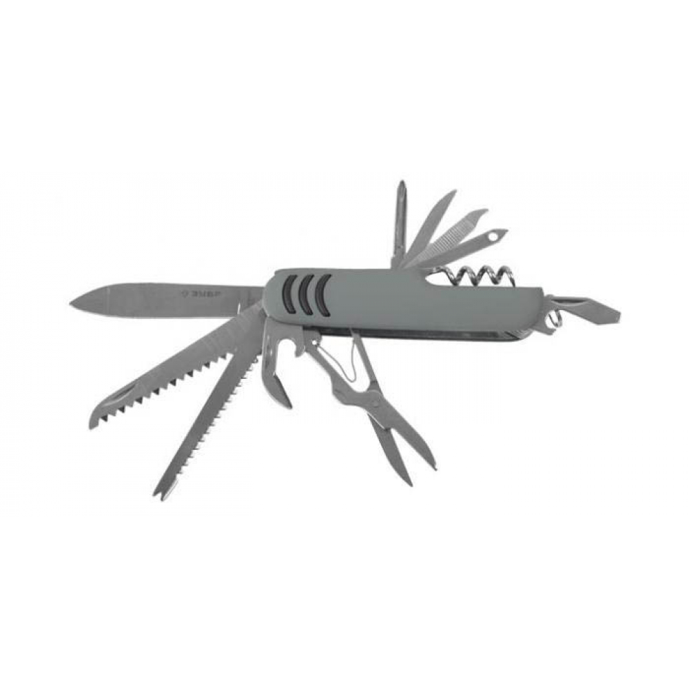Многофункциональный складной нож ЗУБР нож складной milwaukee fastback 4932471357 многофункциональный