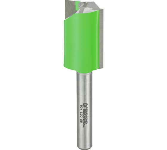 Изображение товара Фреза пазовая прямая с торцевым ножом 24 х 30 мм S=8 мм Z=2+1 Diamond Industrial DIDFRP82430