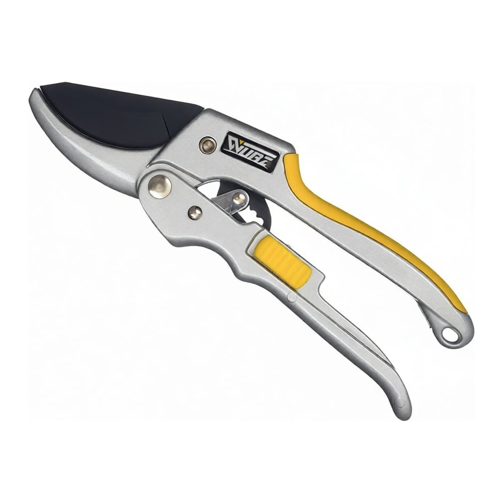 Изображение товара Секатор WURZ с храповым механизмом 205 мм профессиональный