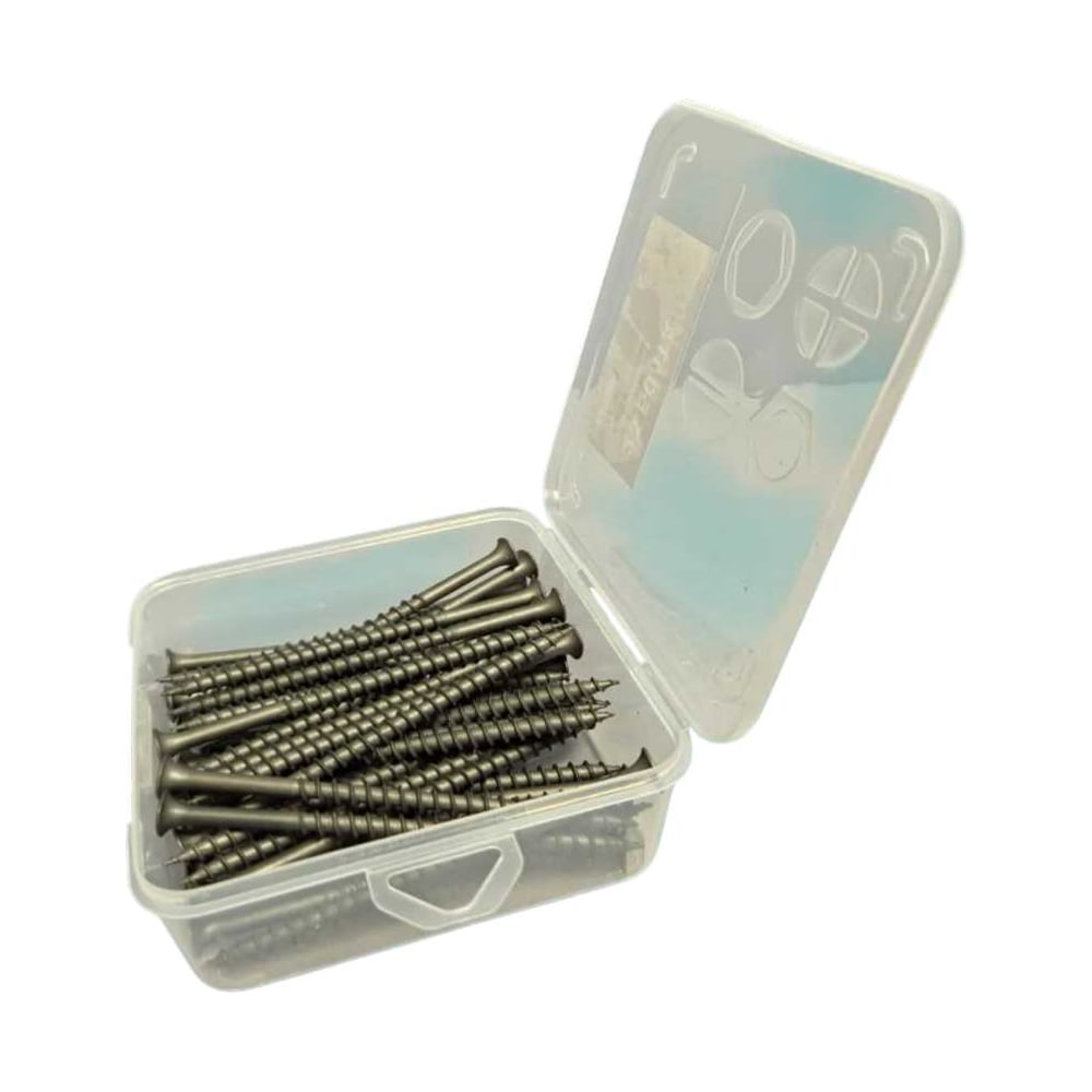 Изображение товара Саморез чёрный по дереву 23 Болта 4,2х89 круп.рез.в органайзере, 40шт БП-00002256орг-ф40 Изображение товара Саморез чёрный по дереву 23 Болта 4,2х89 круп.рез.в органайзере, 40шт БП-00002256орг-ф40