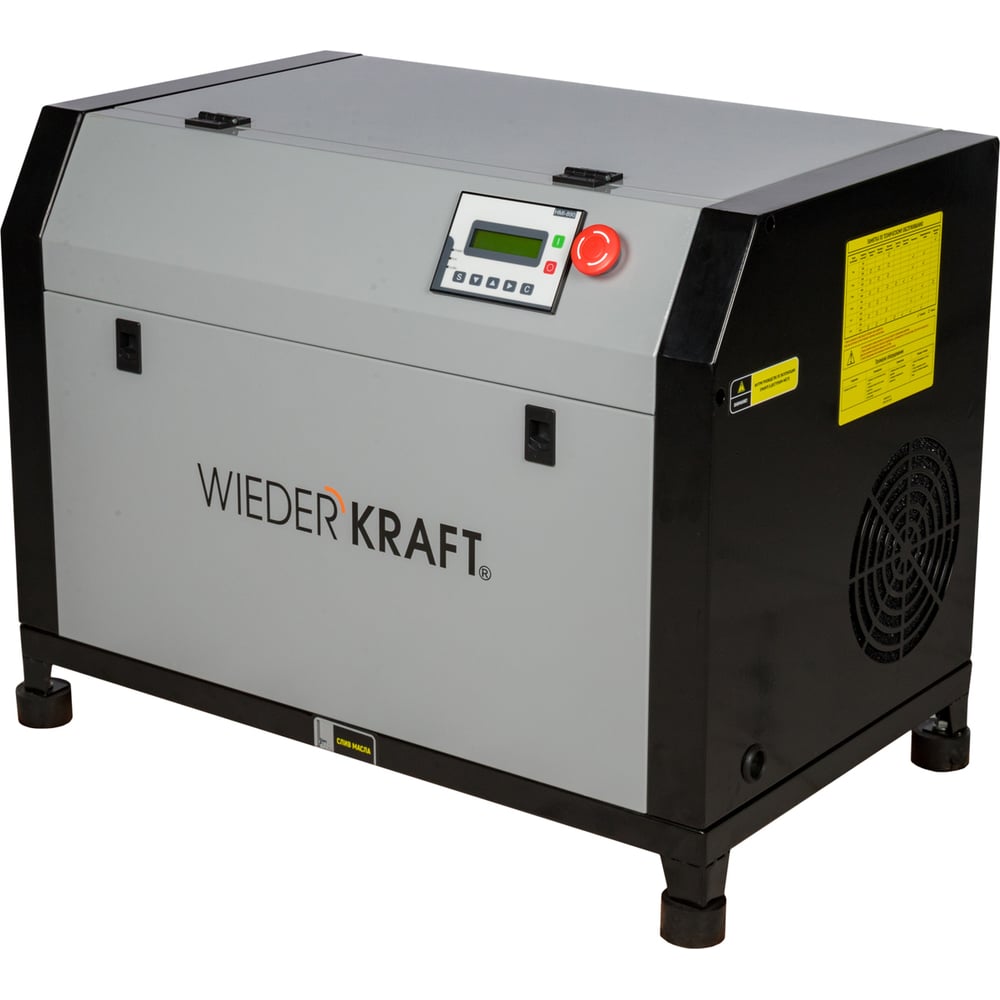 Изображение товара Винтовой компрессор WIEDERKRAFT 400 л/мин 8 бар 3 кВт 220 В WDK-SG3008