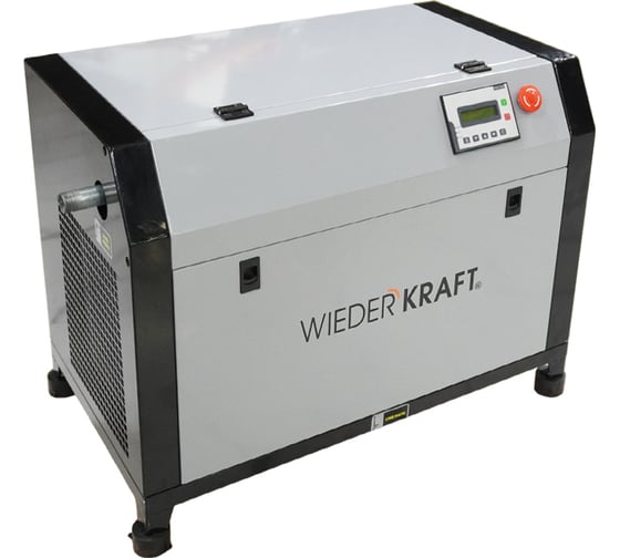Изображение товара Компрессор винтовой WIEDERKRAFT 400л/мин, 8 бар, 3кВт, 220в WDK-SG3008