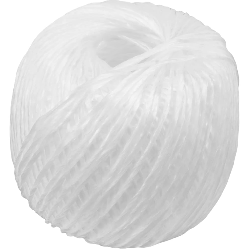 Изображение товара Полипропиленовый шпагат СИБРТЕХ 2 мм 300 м белый для упаковки и хозяйственных работ