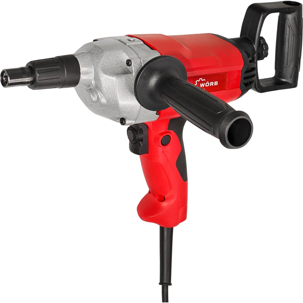 Изображение товара Профессиональный дрель-миксер WORB EM1200B-QC 1200 Вт с реверсом и регулировкой оборотов