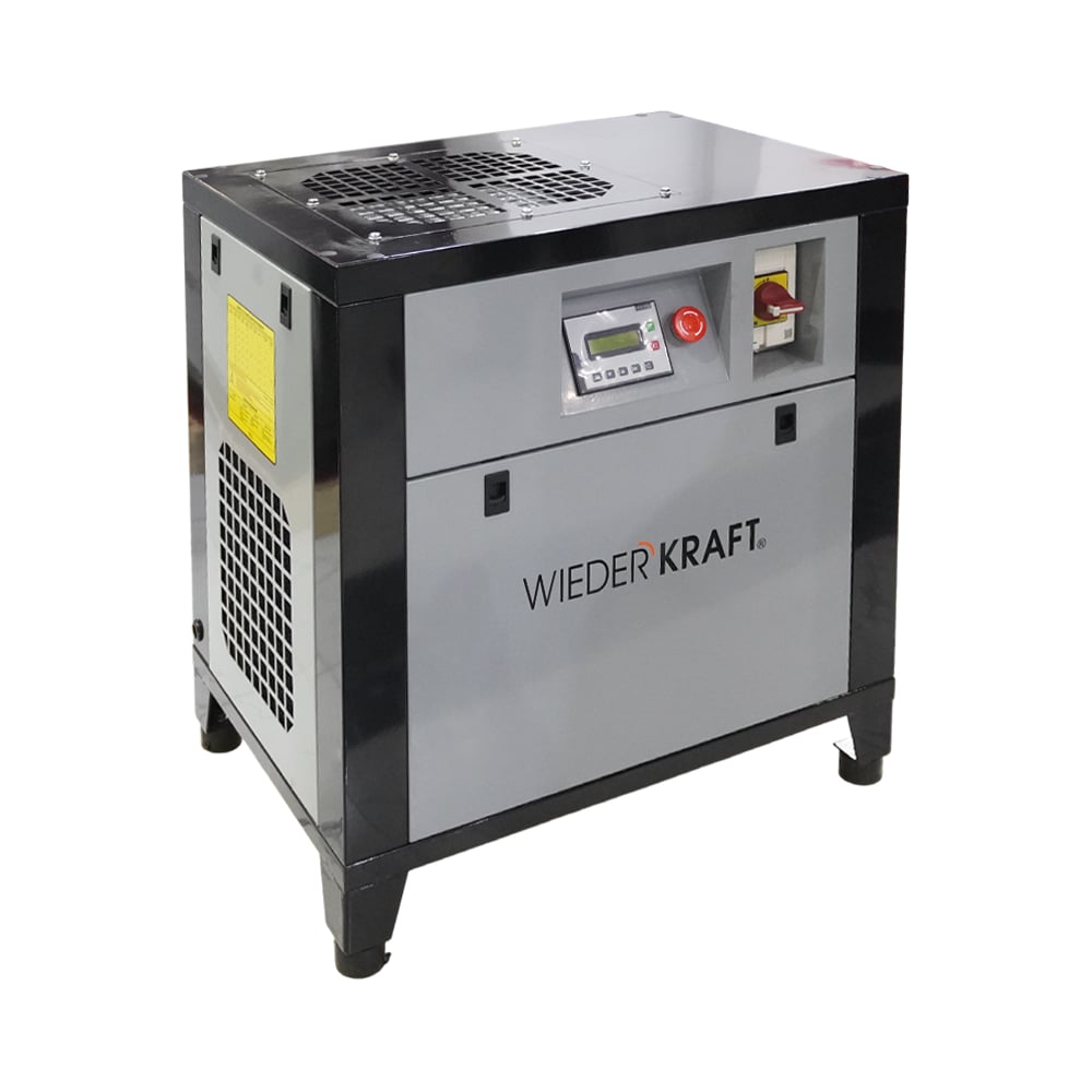 Изображение товара Винтовой компрессор WIEDERKRAFT WDK-SG5510 650 л/мин, 10 бар, 5.5 кВт