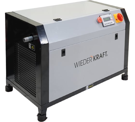 Изображение товара Компрессор винтовой WIEDERKRAFT 500л/мин, 8 бар, 4кВт, 380в WDK-SG4008