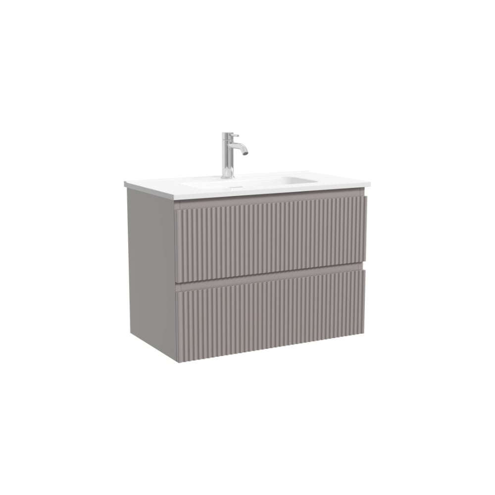 Изображение товара Подвесная тумба Sancos Snob R 690х390х500 с двумя ящиками в стиле модерн