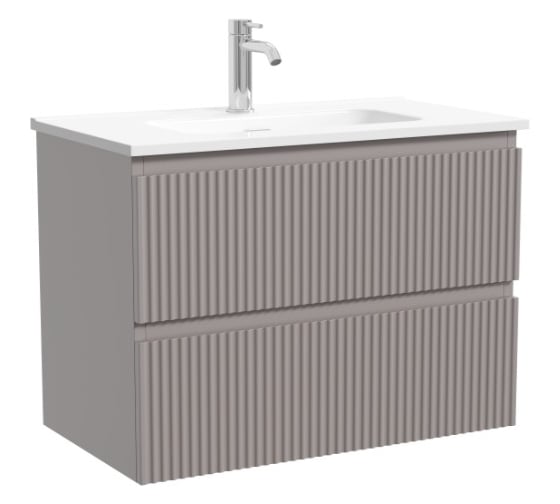 Изображение товара Тумба подвесная Sancos Snob R 690х390х500, c двумя ящиками оснащенными доводчиками, Doha Soft SNR70/39SM