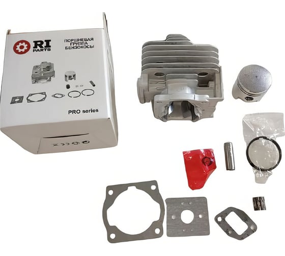 Изображение товара Поршневая группа в сборе RIparts для бензокосы 43 см3 (ф40 мм) серия PRO GTP-S0219-1 ЦЗ-3445231100