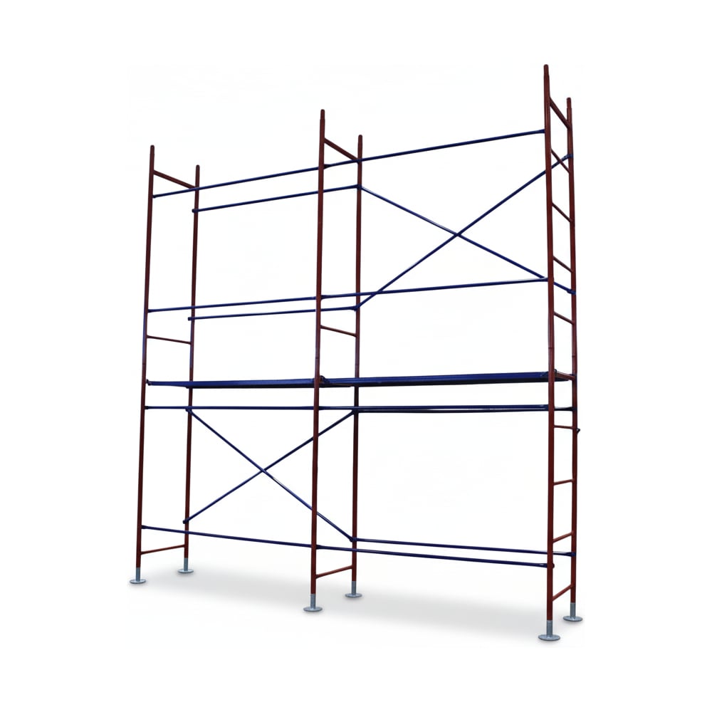 Изображение товара Строительные леса ООО РИЗ ЛРСП 20 Флагман 4х4 с настилом - надежная безопасность и удобство