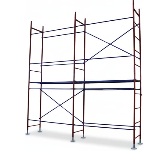 Изображение товара Строительные леса ООО "РИЗ" ЛРСП 20 Флагман 4х4 с настилом lrsp_20fl_4x4n