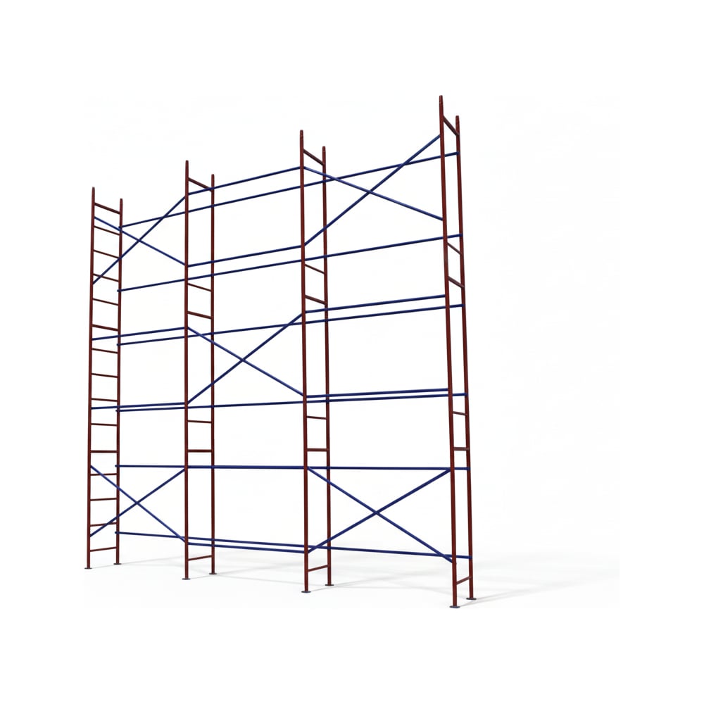 Изображение товара Строительные леса ООО РИЗ ЛРСП 20 Флагман 6х6, рамные, сталь, нагрузка 250 кг