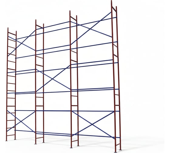 Изображение товара Строительные леса ООО "РИЗ" ЛРСП 20 Флагман 6х6 без настила lrsp_20fl_6x6
