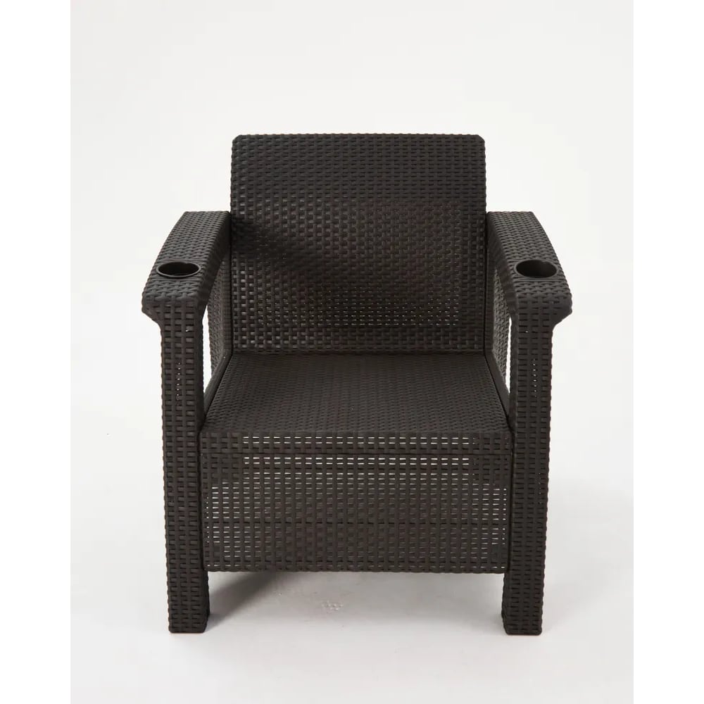 Изображение товара Комплект садовой мебели WORKY HomlyGreen 5+1+1 обеденный стол 153x79 влагозащитный