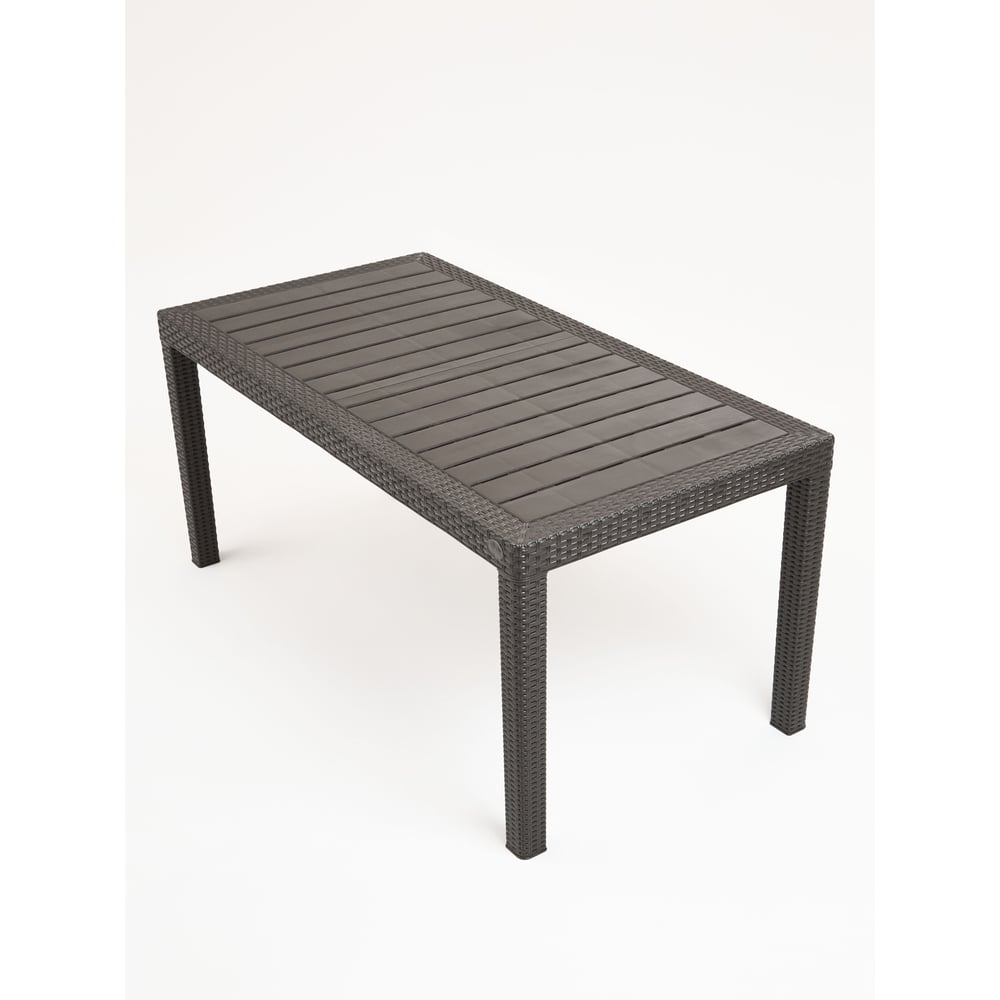 Изображение товара Комплект садовой мебели WORKY HomlyGreen 3+1+1 с обеденным столом и подушками