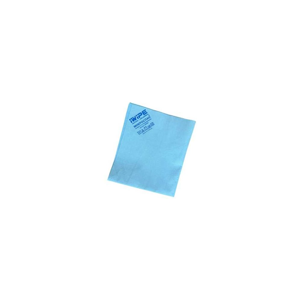Изображение товара Салфетки из микроволокна нетканые IWIPE 5шт, 34х40см, 140 г/м, синие, микроспан 263006
