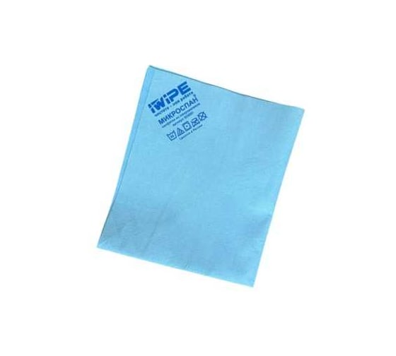 Изображение товара Салфетки из микроволокна нетканые IWIPE 5шт, 34х40см, 140 г/м, синие, микроспан 263006
