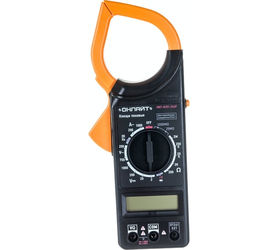 Изображение товара Токовые клещи ОНЛАЙТ OMT-Kt01-266F 82979