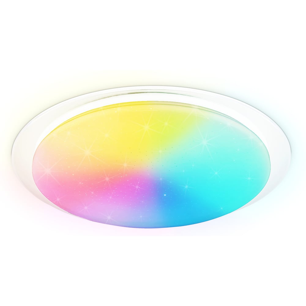 Изображение товара Светодиодный светильник Ambrella Light RGB с пультом WH 42W IP20