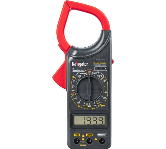 Изображение товара Токовые клещи Navigator NMT-Kt01-266C 80263