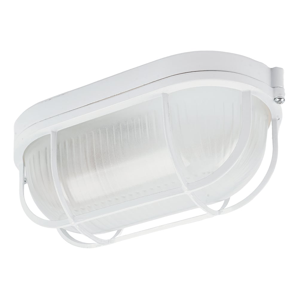 Изображение товара Влагозащищенный светильник FERON НБП 04-60-002 IP54 60 Вт белый для улицы и помещений