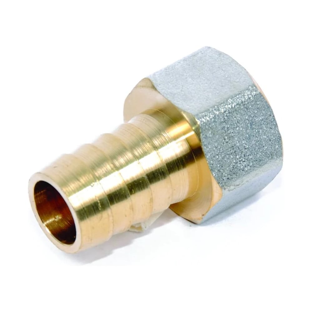 Изображение товара Штуцер SMT ВР 1/2х 10 никелированный для бытовых трубопроводов