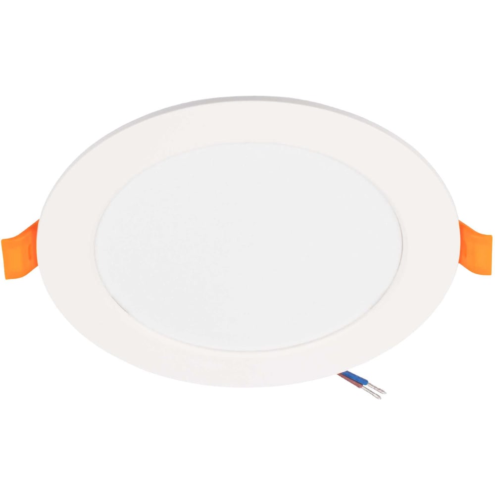 Изображение товара Cветильник светодиодный PLED DL7 Downlight 10Вт 6500K WH 120х26мм IP54 ДВО встраиваемый Jazzway 5069046