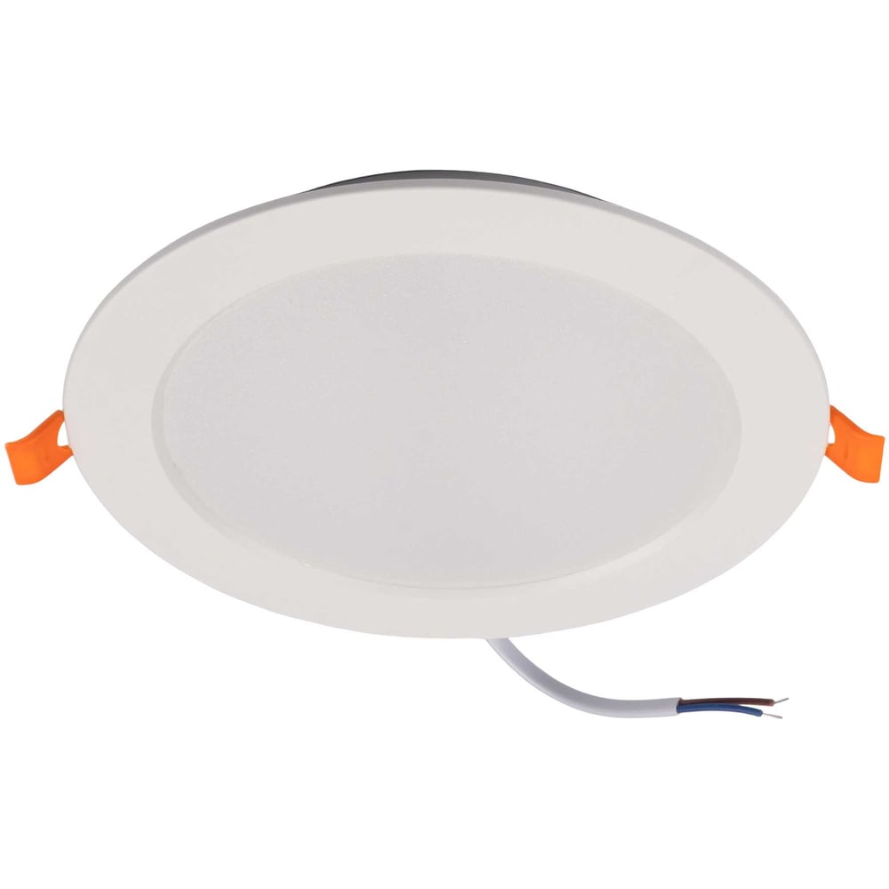 Изображение товара Cветильник светодиодный PLED DL7 Downlight 18Вт 6500K WH 170х26мм IP54 ДВО встраиваемый Jazzway 5069107