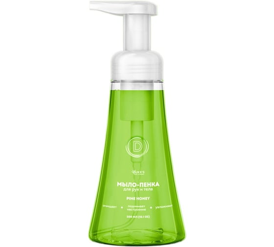 Изображение товара Мыло-пенка для рук и тела аромат Pine Honey 300 мл DUKE'S HOME WONDERS DS030