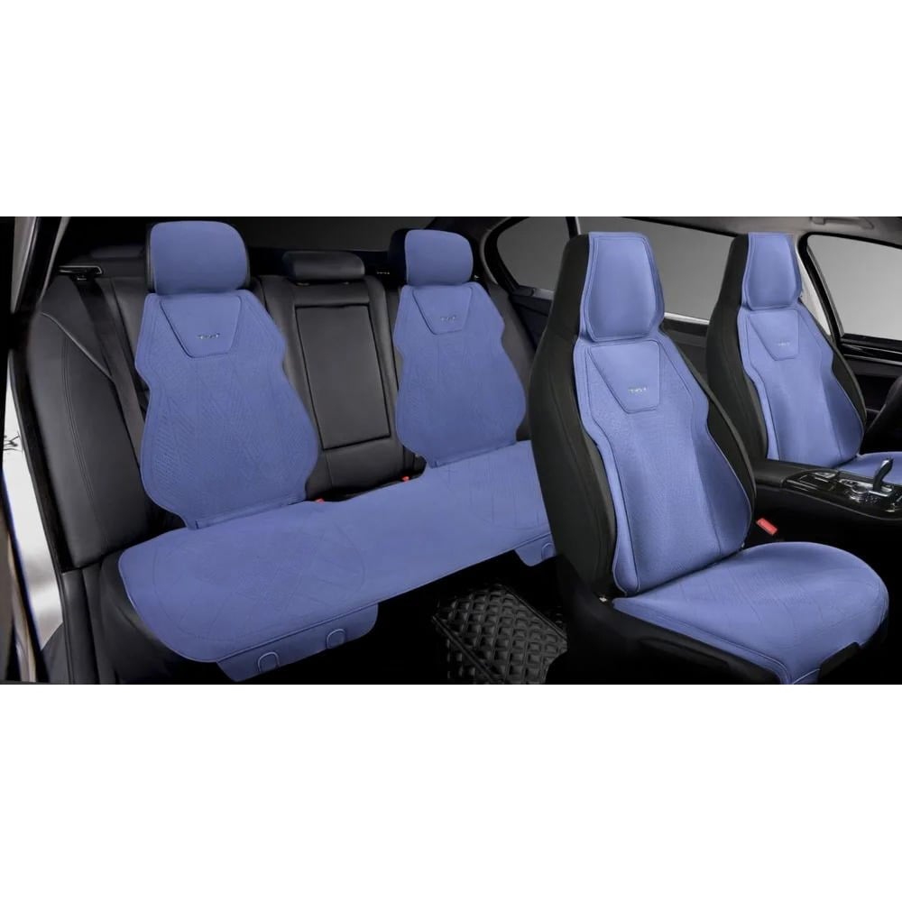 Изображение товара Накидки PSV Taifun Синий для всего салона автомобиля из алькантары универсальные