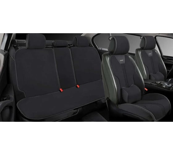 Изображение товара Накидки PSV Tiger (Черный), комплект на весь салон, лен 139181