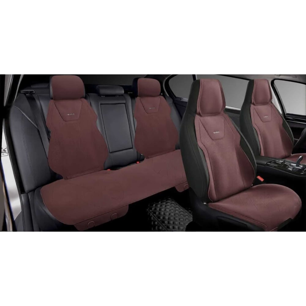 Изображение товара Накидки PSV Taifun для салона автомобиля темно-коричневые алькантра комплект