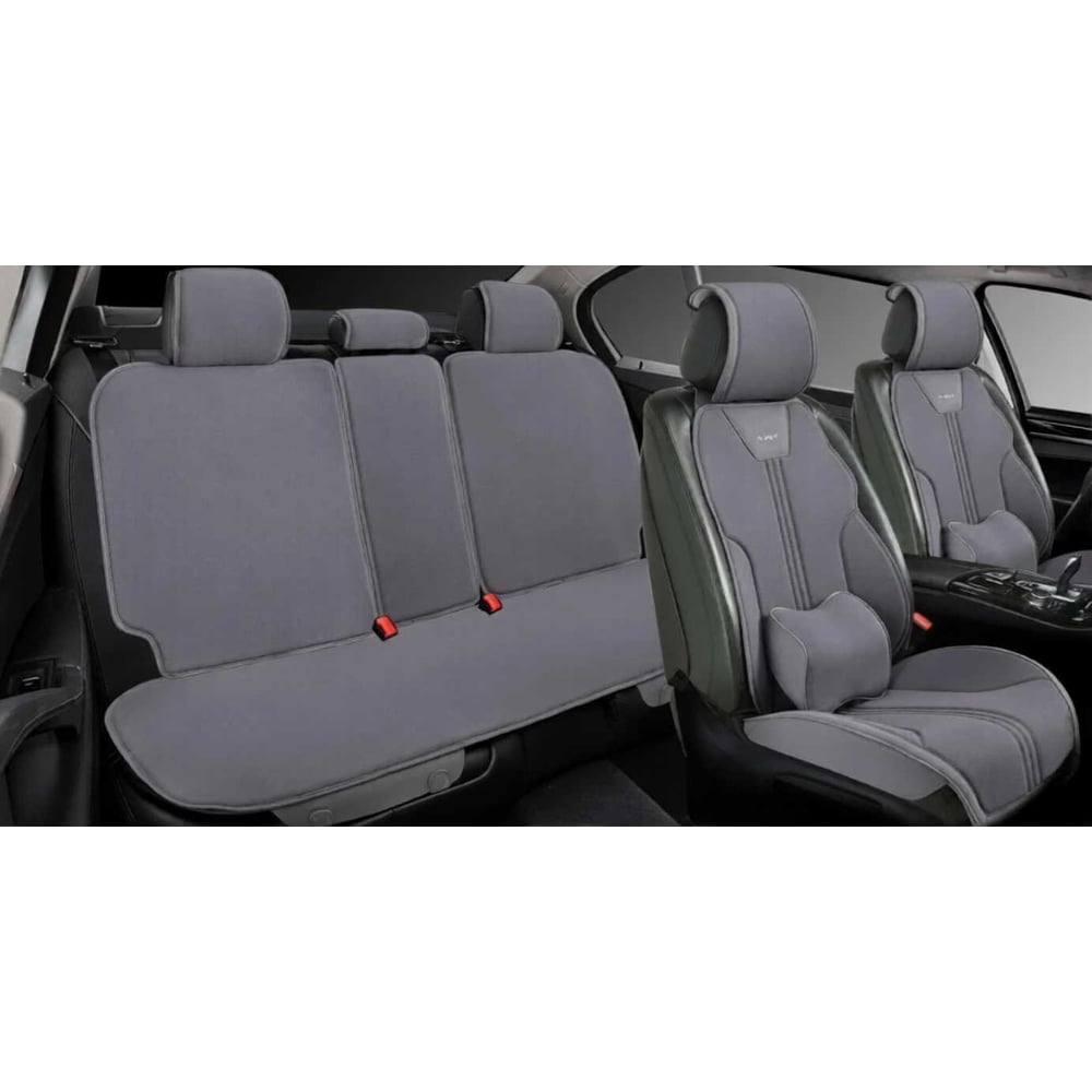 Изображение товара Комплект на весь салон PSV Tiger для автомобиля универсальный серый лен