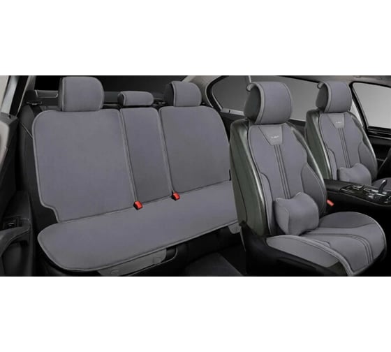 Изображение товара Накидки PSV Tiger (Серый), комплект на весь салон, лен 139186