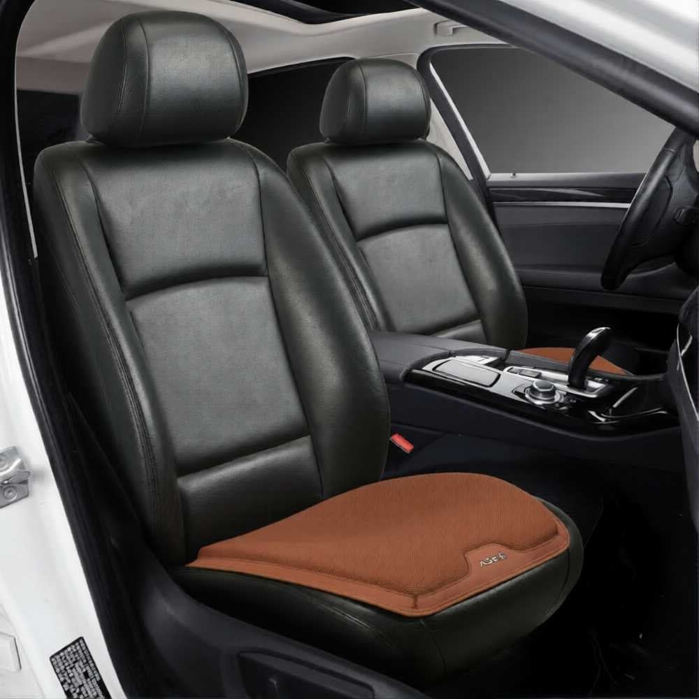 Изображение товара Накидка для автомобильного переднего сиденья PSV Hill PAD коричневая универсальная