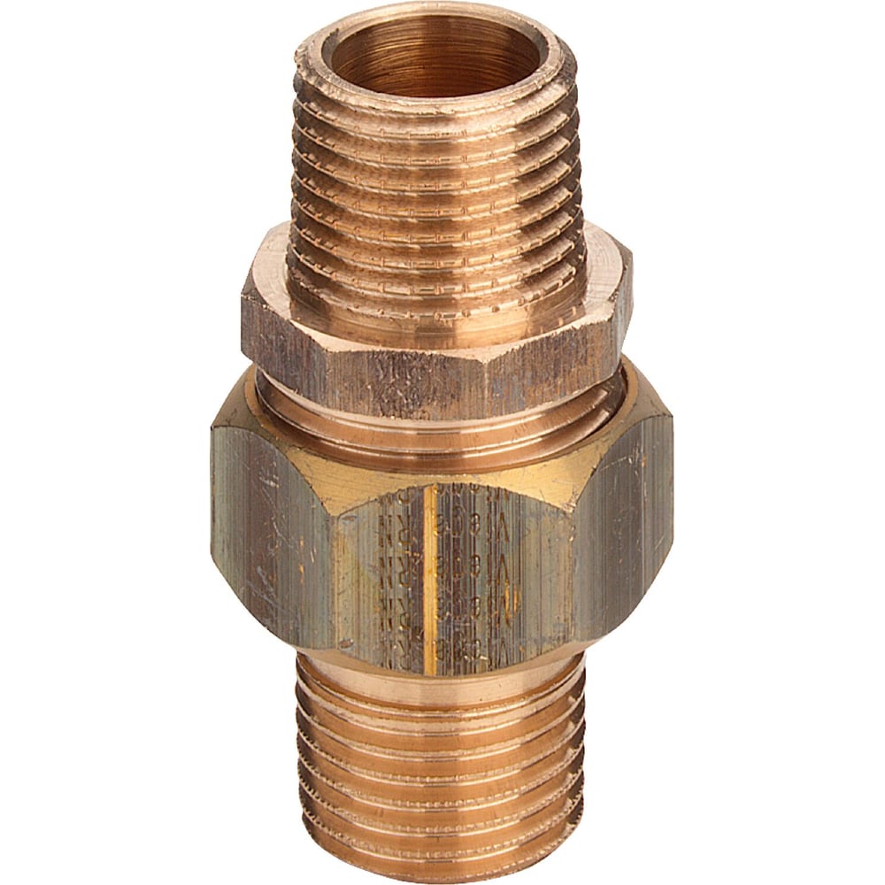 Изображение товара Муфта американка прямая Viega бронза 1F-1F для труб 10 бар