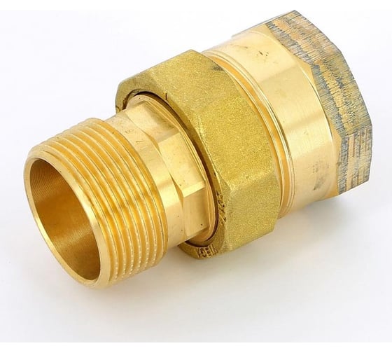 Изображение товара Муфта американка прямая Viega бронза 11/ 4 г/г (плоск.)  271053