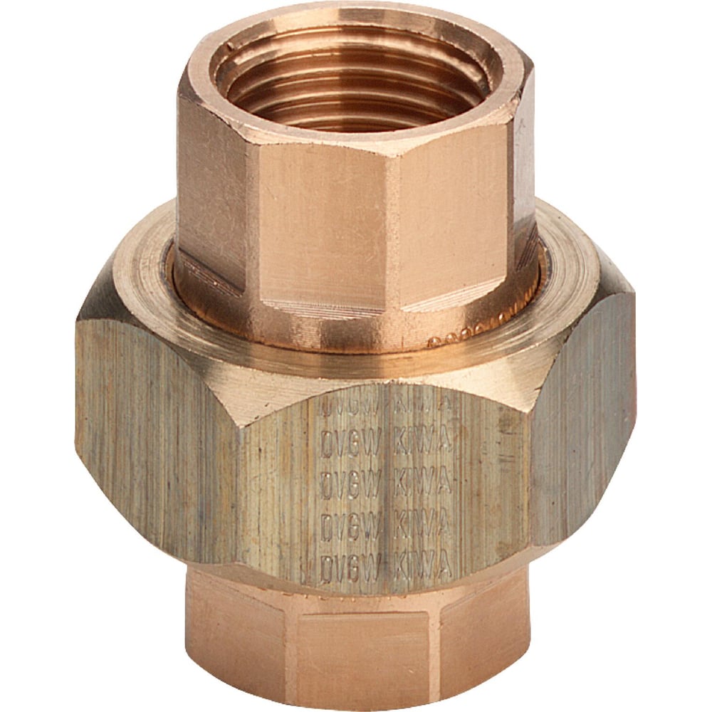 Изображение товара Муфта американка прямая Viega бронза 1/4 г/г 441432