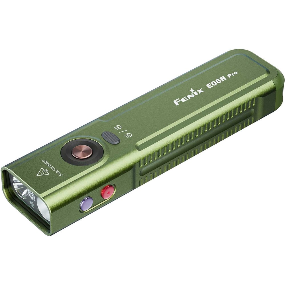 Изображение товара Фонарь Fenix E06R Pro зеленый профессиональный компактный мощный Изображение товара Фонарь Fenix E06R Pro зеленый профессиональный компактный мощный