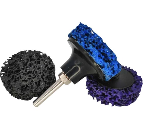 Изображение товара Коралловые диски быстросменные PREDA 50 мм 3 шт + держатель Roloc DERJD50CoralDisk50-4